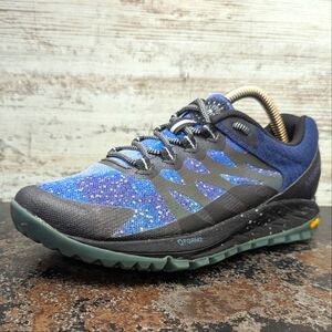 Womens Merrell Antora 2 Trail Running Shoes Sz 6.5 J067110 Starry Night Sky